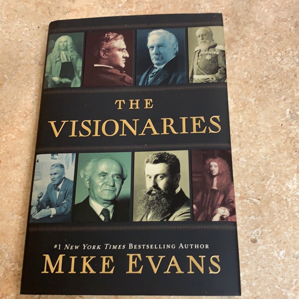 The Visionaries Book by Mike Evans Bestseller. Hard cover. Looks New